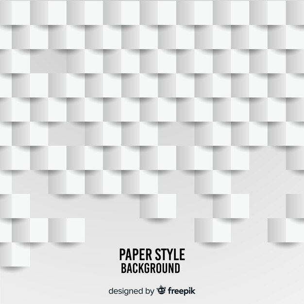Fondo efecto papel realista