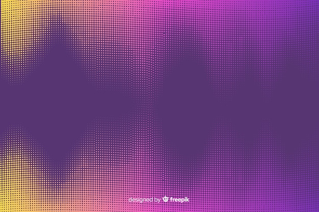 Fondo de efecto de semitono degradado
