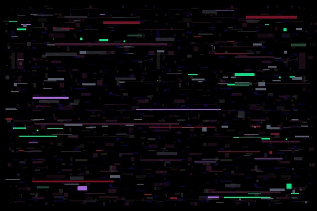 Fondo de efecto vhs de diseño plano