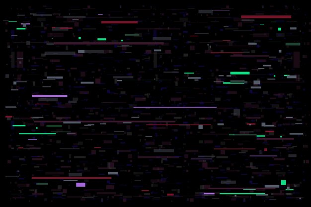 Fondo de efecto vhs de diseño plano