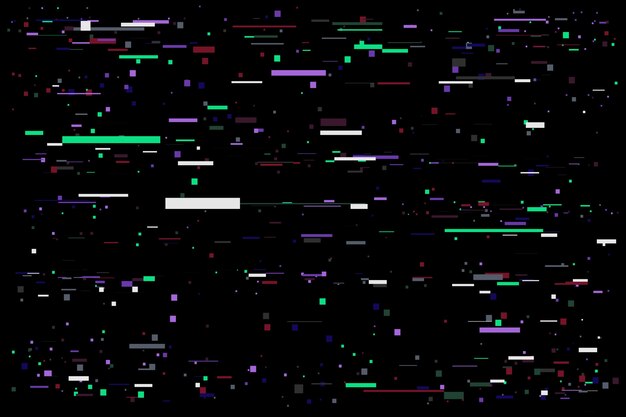 Fondo de efecto vhs de diseño plano