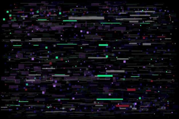 Fondo de efecto vhs de diseño plano