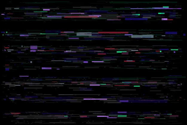 Fondo de efecto vhs de diseño plano