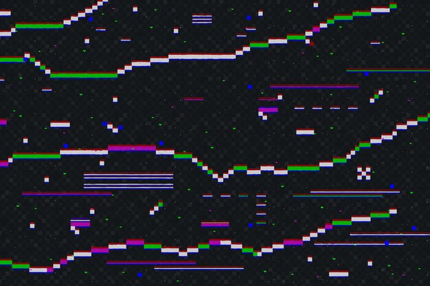 Fondo de efecto vhs de diseño plano