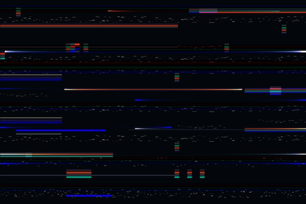 Fondo de efecto vhs realista