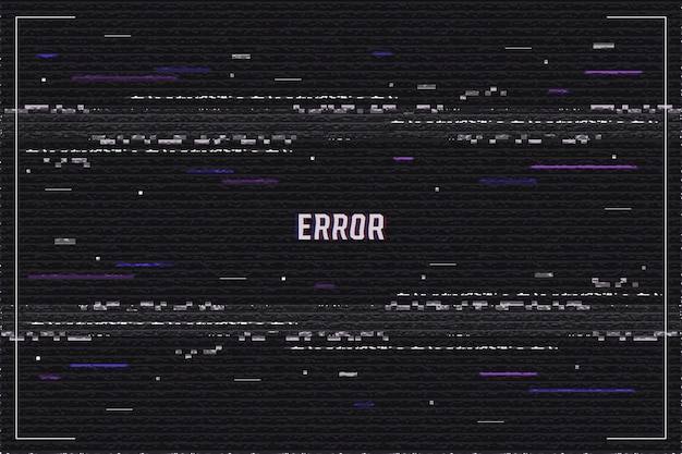Fondo de efecto vhs realista