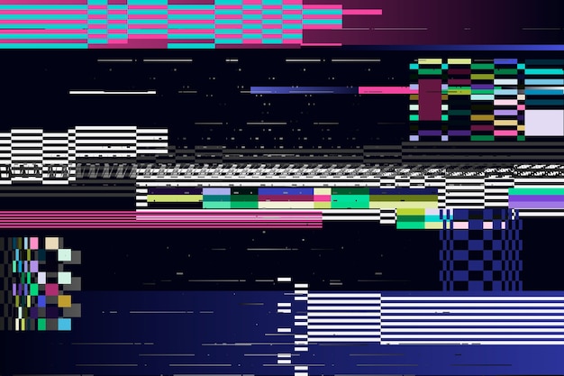 fondo de efecto vhs