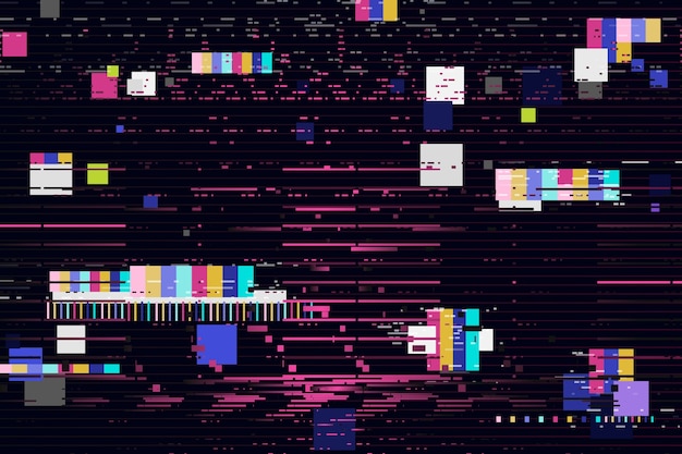 fondo de efecto vhs