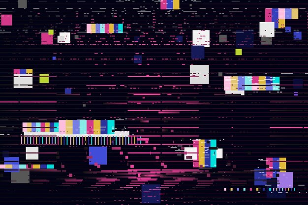 fondo de efecto vhs