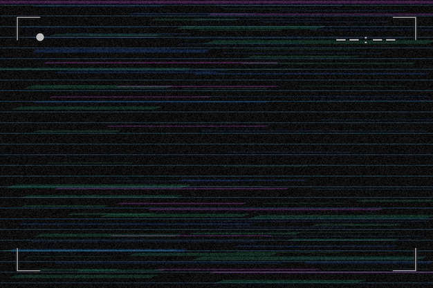 fondo de efecto vhs