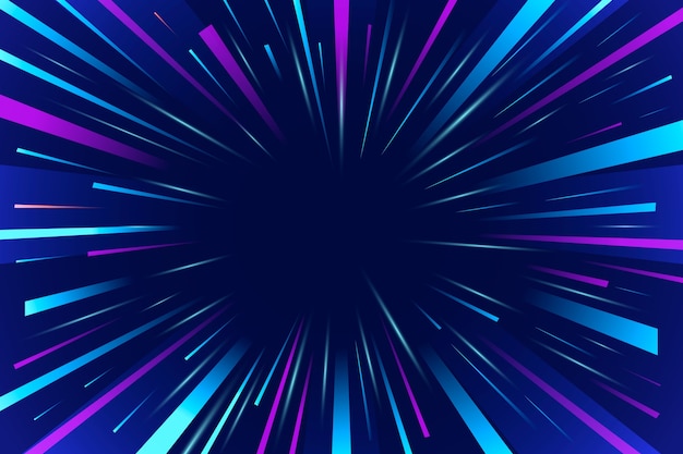 Fondo de efecto de zoom degradado