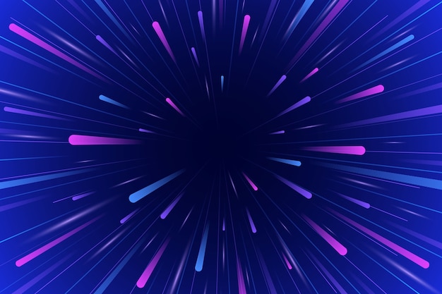 Fondo de efecto de zoom degradado