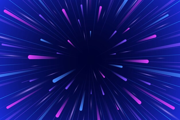 Fondo de efecto de zoom degradado
