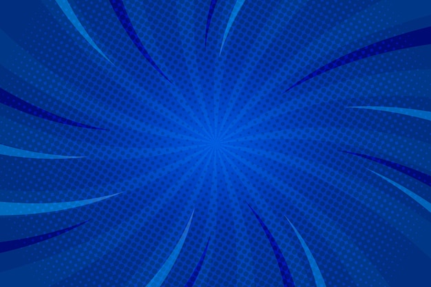 Fondo de efecto zoom dibujado a mano