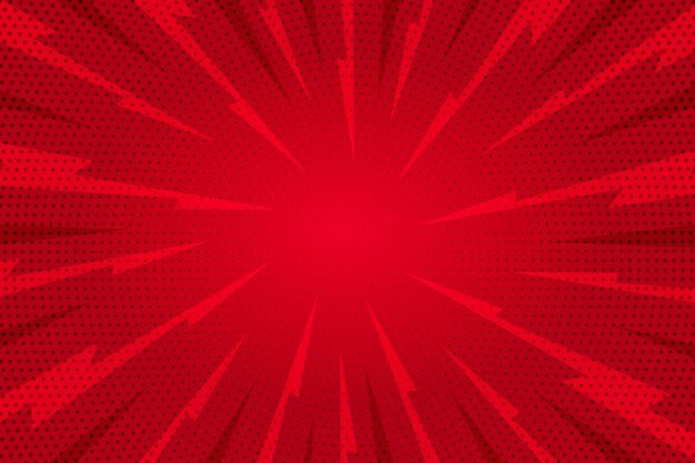 Fondo de efecto zoom dibujado a mano