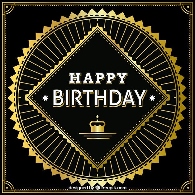 Fondo elegante abstracto de cumpleaños