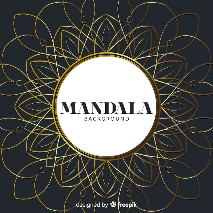 Vector gratuito fondo elegante mandala