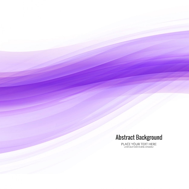 Fondo elegante ondulado morado