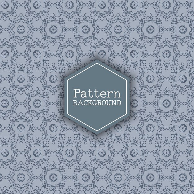 Fondo elegante con un patrón ornamental