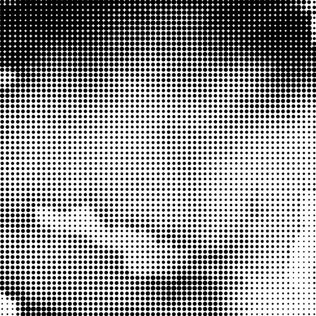 Fondo elegante de semitono negro abstracto