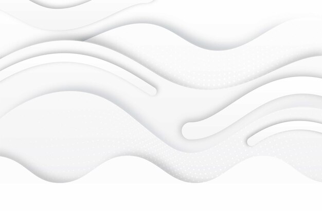 Fondo elegante textura blanca con olas