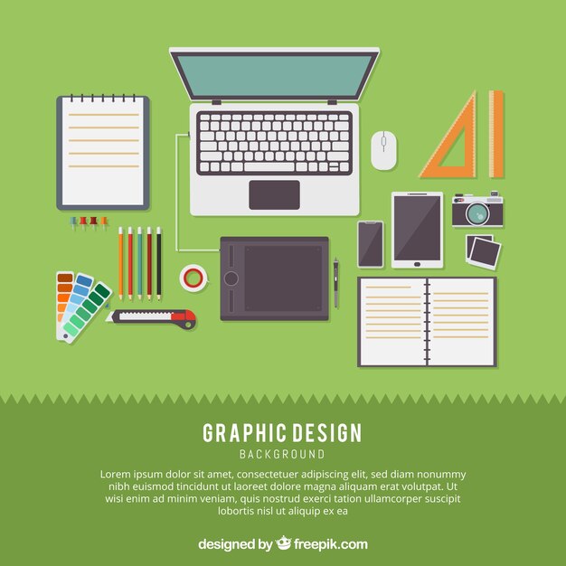 Fondo de elementos de diseño