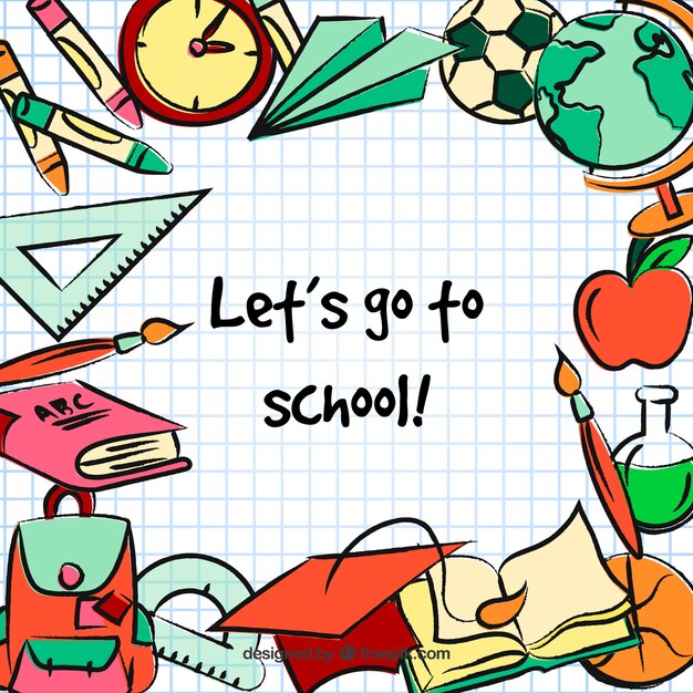 Fondo de elementos de educación