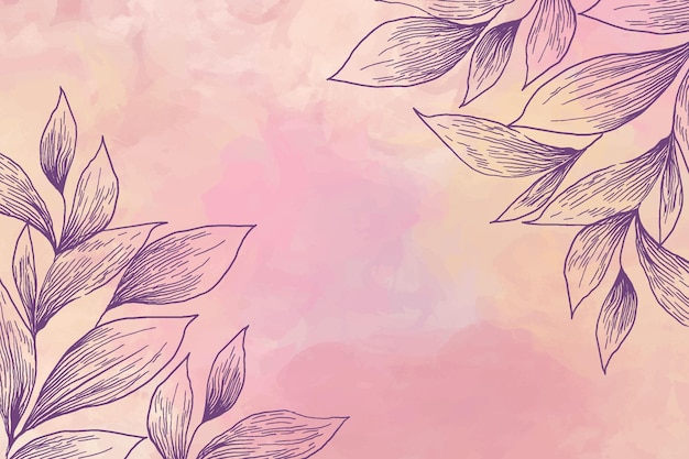 Fondo con elementos en polvo pastel