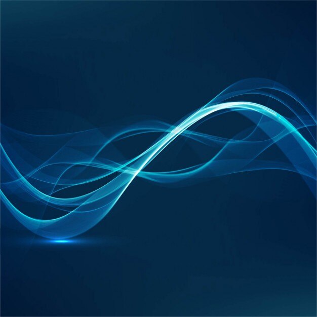 Vector gratuito fondo con energía azul