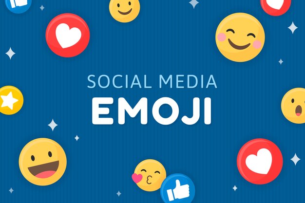 Fondo enmarcado emoji