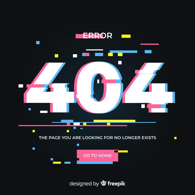 Fondo de error 404