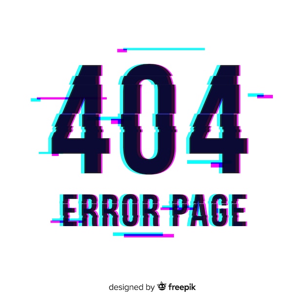 Fondo de error de página