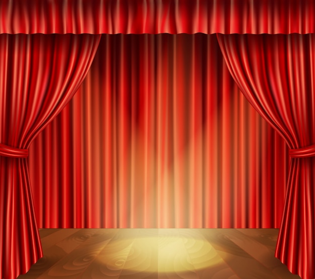 Fondo de escenario de teatro