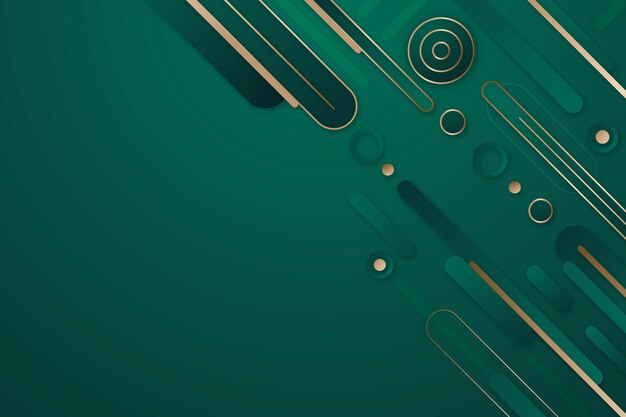Fondo esmeralda degradado