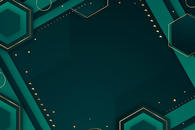 Fondo de esmeralda en gradiente
