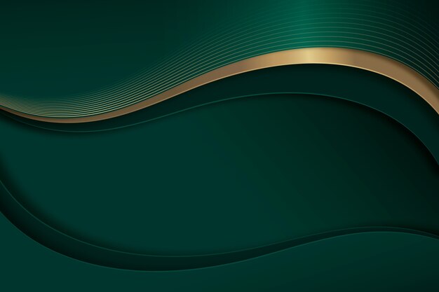 Fondo de esmeralda en gradiente