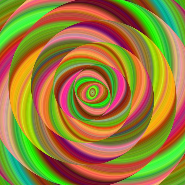 Fondo con espiral multicolor