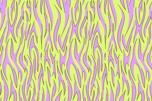 Fondo estampado de cebra dibujado a mano