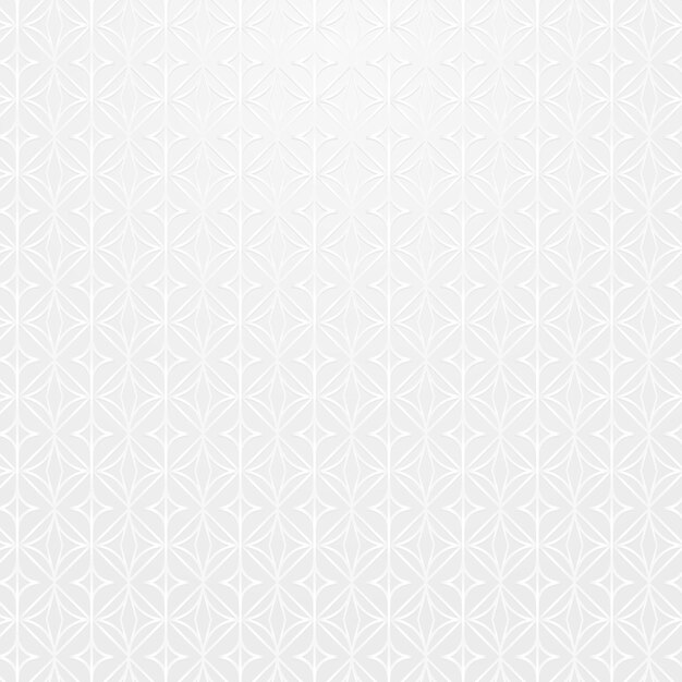 Fondo estampado geométrico redondo blanco transparente