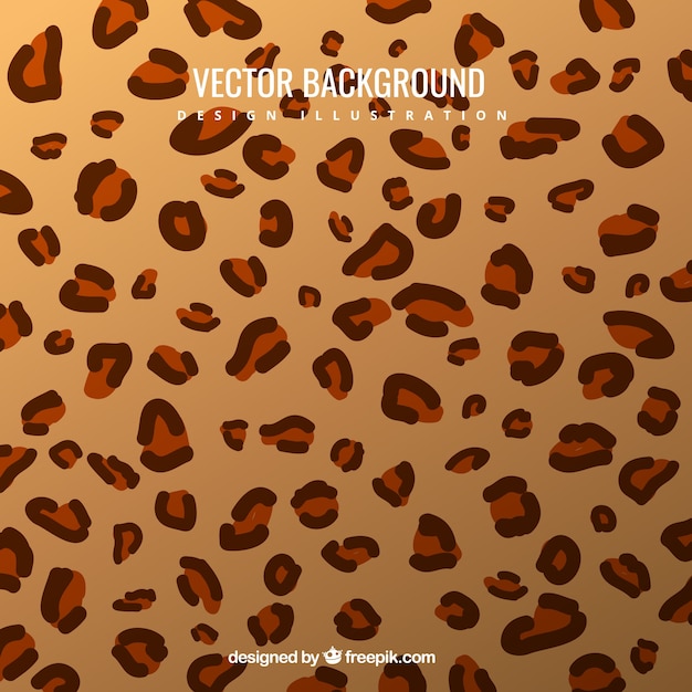 Fondo de estampado de leopardo