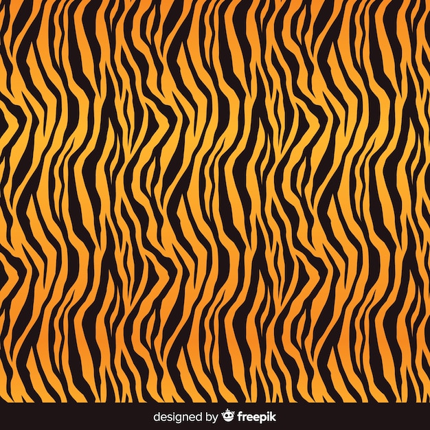 Fondo de estampado de piel de tigre