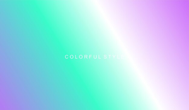 Fondo de estilo colorido minimalista moderno