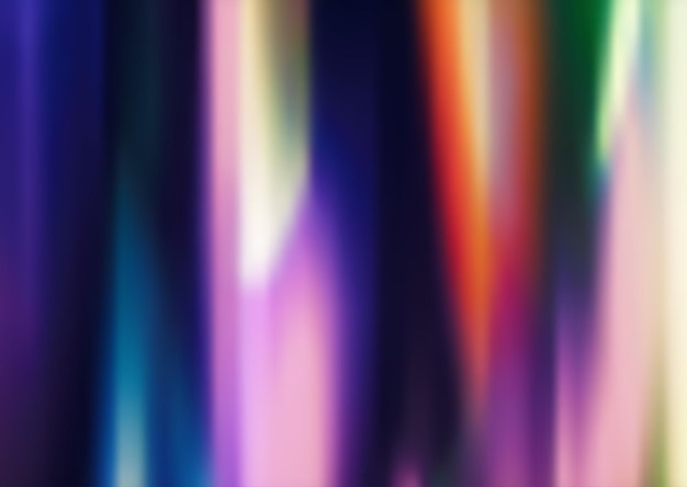 Fondo de estilo holográfico abstracto con diseño de superposición de colores