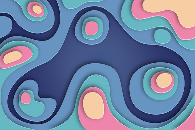 Fondo de estilo de papel abstracto