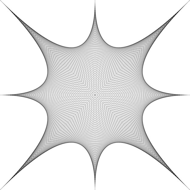 Fondo con estrella en blanco y negro