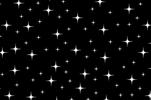 Vector gratuito fondo de estrellas de 4 puntas