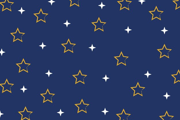 Fondo de estrellas hechas a mano