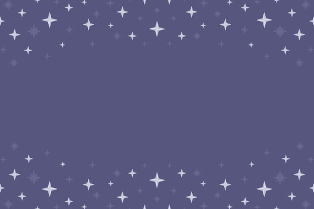 Vector gratuito fondo de estrellas plateadas de diseño plano