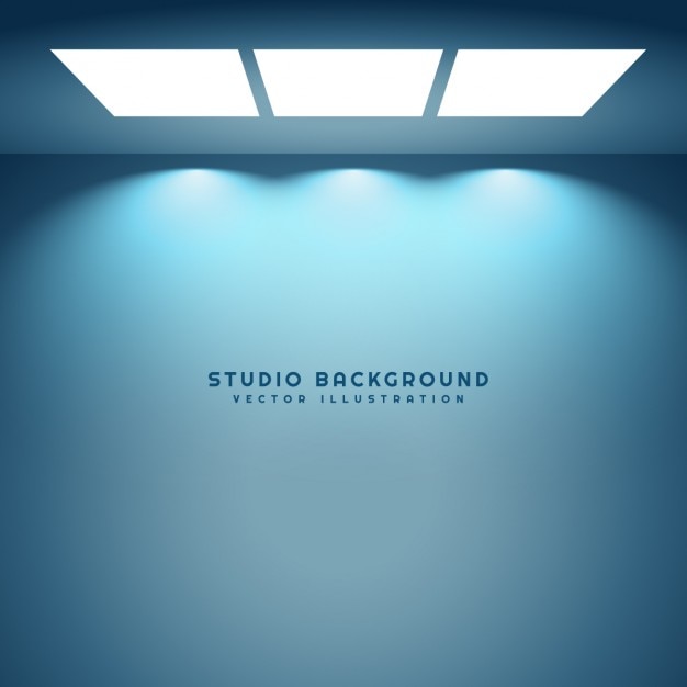Fondo del estudio iluminado
