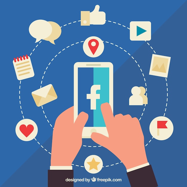 Fondo de facebook influencer